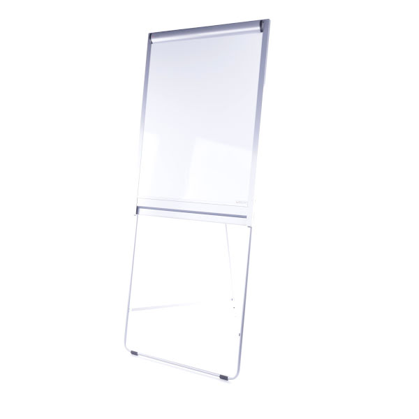 Flip chart, model Neuland frame grey / Alu- without paper/ pens