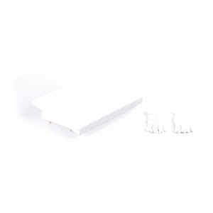 Design lectern white