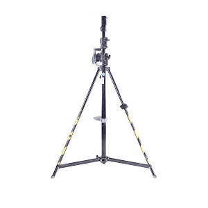 087 Kurbelstativ, schwarz