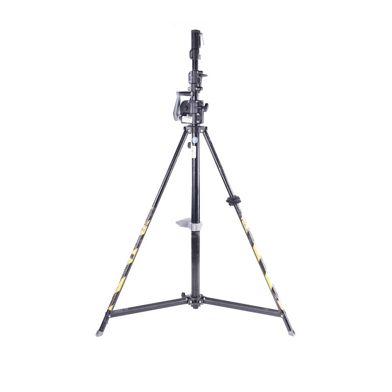 087 Kurbelstativ, schwarz