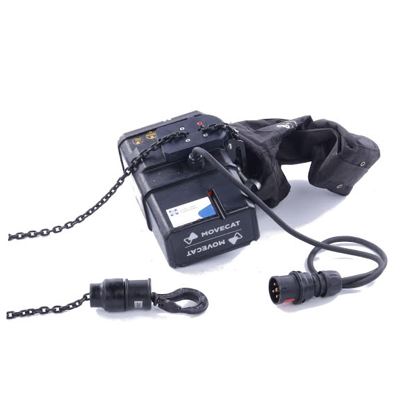 Plus-X D8+ 250kg 18m, 4m/min Kette schwarz (Haken/Öse)