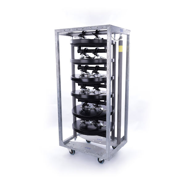 Dolly big for 12pcs Rainroof Regular. Ø60cm/23.6inch