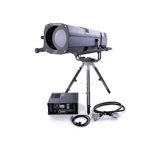 Cyrano 3-8º 2500W HMI, DMX-Obscurer