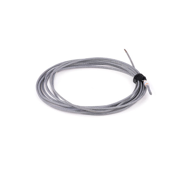 Stahlseil 5mm 7,5m einseitig mit Kausche