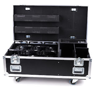 AX9 Akku LED Scheinwerfer 8-fach - Set