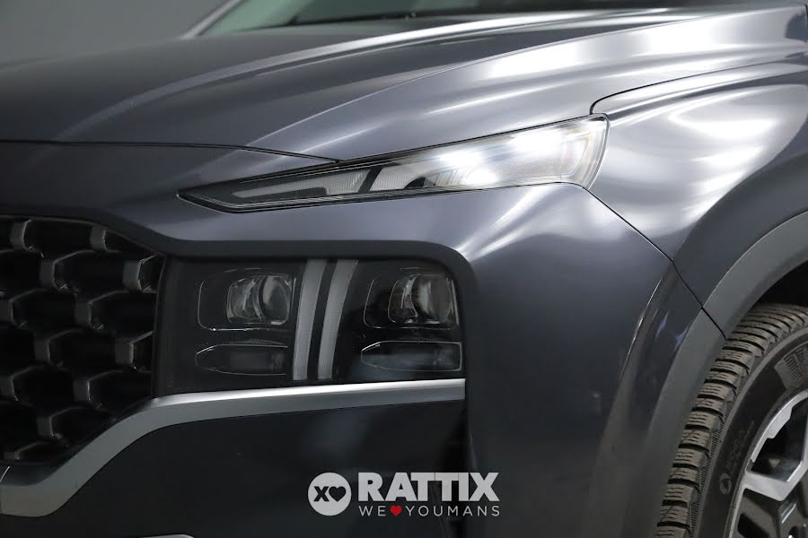 Hyundai Santa Fe 1.6 t-gdi HEV 20th Anniversary 4WD 7p.ti Auto + tetto apribile Grigio  Usato foto 3