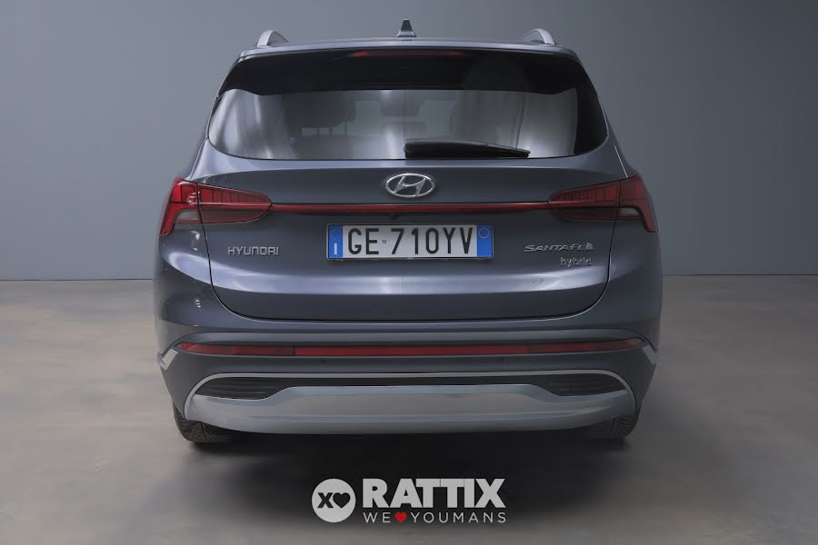 Hyundai Santa Fe 1.6 t-gdi HEV 20th Anniversary 4WD 7p.ti Auto + tetto apribile Grigio  Usato foto 6