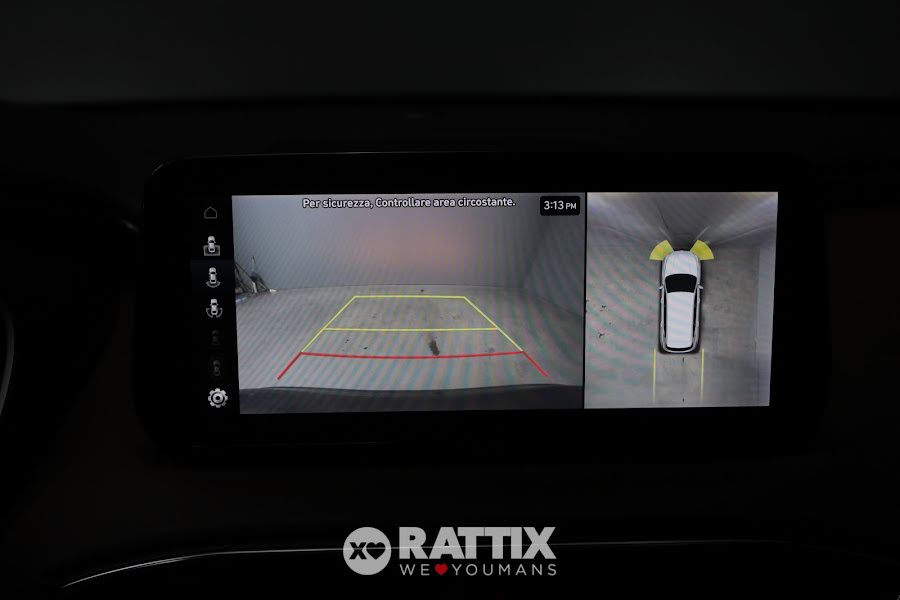 Hyundai Santa Fe 1.6 t-gdi HEV 20th Anniversary 4WD 7p.ti Auto + tetto apribile Grigio  Usato foto 19