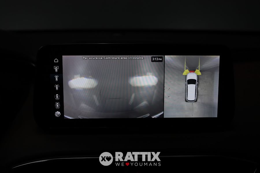 Hyundai Santa Fe 1.6 t-gdi HEV 20th Anniversary 4WD 7p.ti Auto + tetto apribile Grigio  Usato foto 20