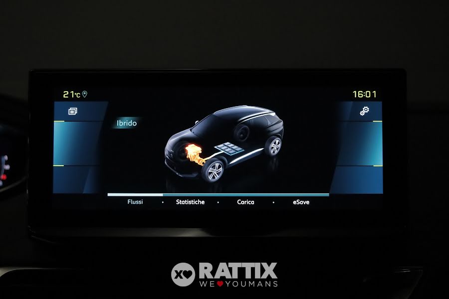 Peugeot 3008 1.6 Hybrid Phev 225CV Allure Pack e-EAT8 Nero Perla  Aziendale foto 23