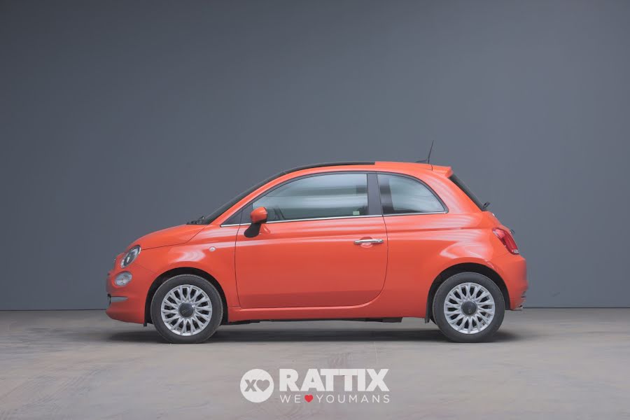Fiat 500 1.0 Hybrid 70CV Dolcevita + tetto panoramico Arancio Sicilia  Aziendale foto 2