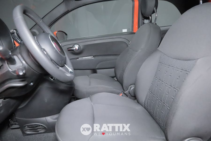 Fiat 500 1.0 Hybrid 70CV Dolcevita + tetto panoramico Arancio Sicilia  Aziendale foto 7
