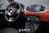 Miniatura Fiat 500 1.0 Hybrid 70CV Dolcevita + tetto panoramico Arancio Sicilia  Aziendale foto 23