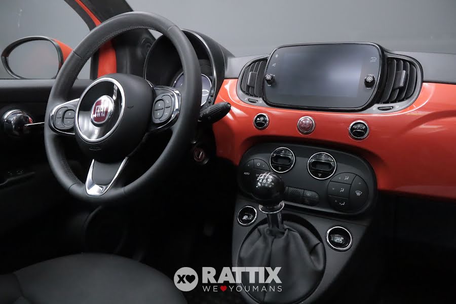 Fiat 500 1.0 Hybrid 70CV Dolcevita + tetto panoramico Arancio Sicilia  Aziendale foto 17
