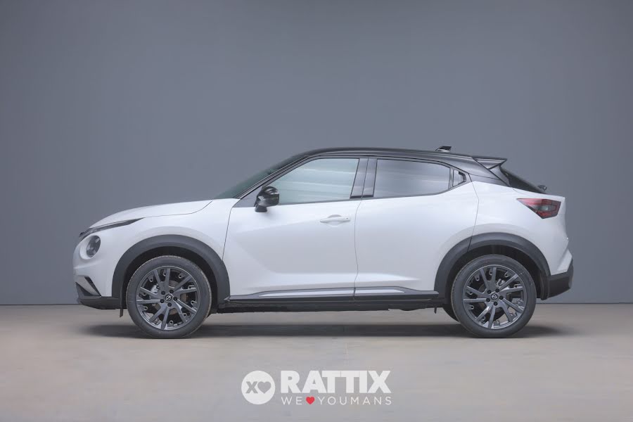 Nissan Juke 1.0 dig-t 114CV N-Design  WHITE/BLACK  Nuovo foto 2