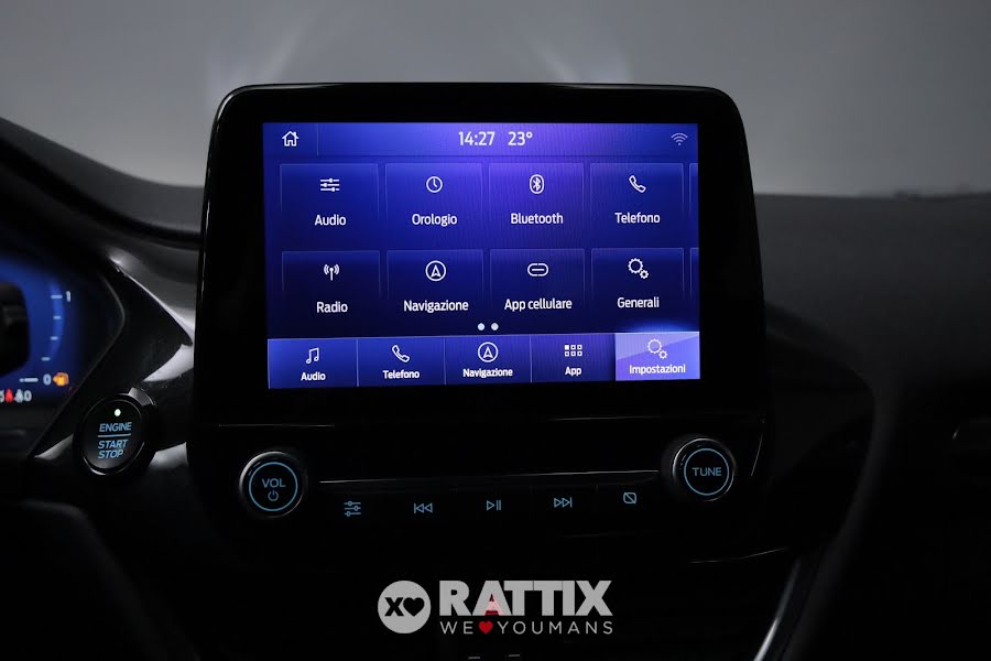 Ford Puma 1.0 Ecoboost Hybrid 125CV ST-Line Auto Blu  Aziendale foto 23
