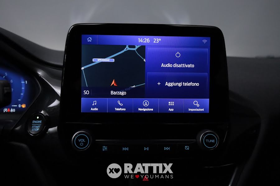 Ford Puma 1.0 Ecoboost Hybrid 125CV ST-Line Auto Blu  Aziendale foto 27