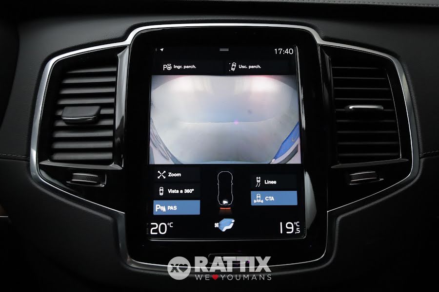 Volvo XC90 2.0 B5 Hybrid Inscription Geartronic AWD 7p.ti  Nero  Aziendale foto 19