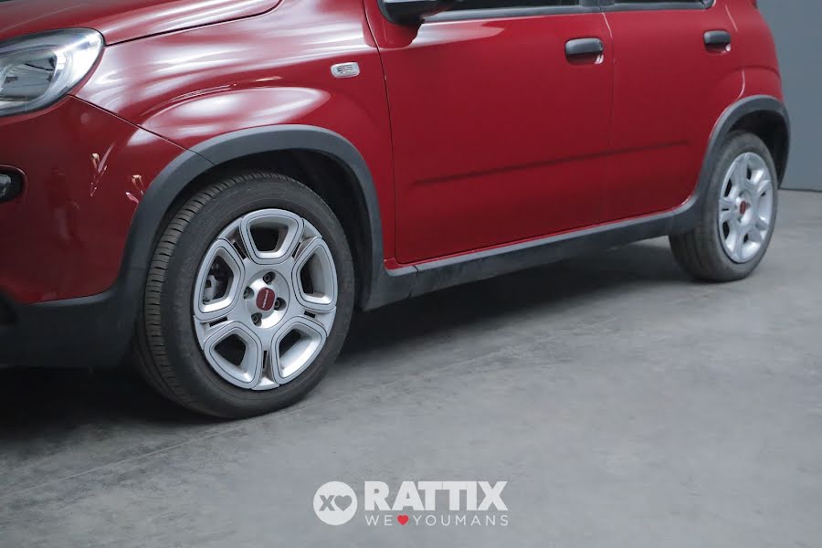 Fiat Panda 1.0 Firefly Hybrid 70CV Rosso Passione  Aziendale foto 3
