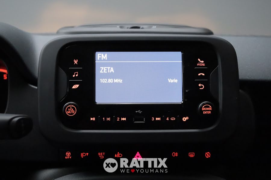 Fiat Panda 1.0 Firefly Hybrid 70CV Rosso Passione  Aziendale foto 13