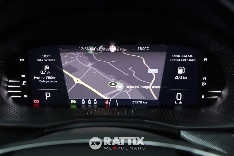 Skoda Kamiq 1.0 TSI 110CV Style DSG BLU RACE METALLIZZATO  Aziendale foto 15