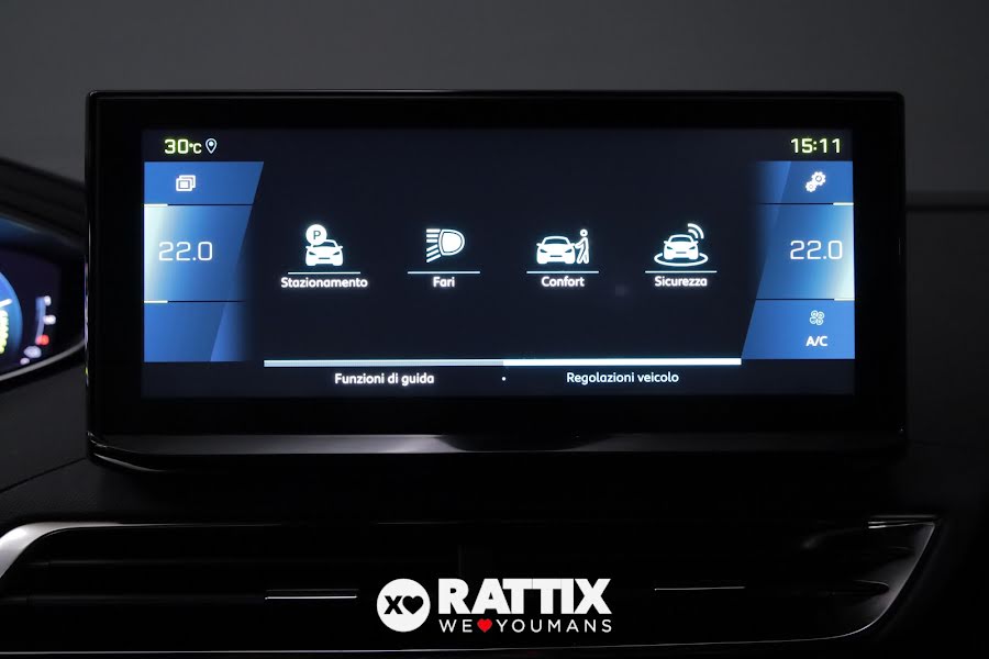 Peugeot 3008 1.6 Hybrid 225CV Active Pack e-EAT8 GRIGIO PLATINIUM  Aziendale foto 26