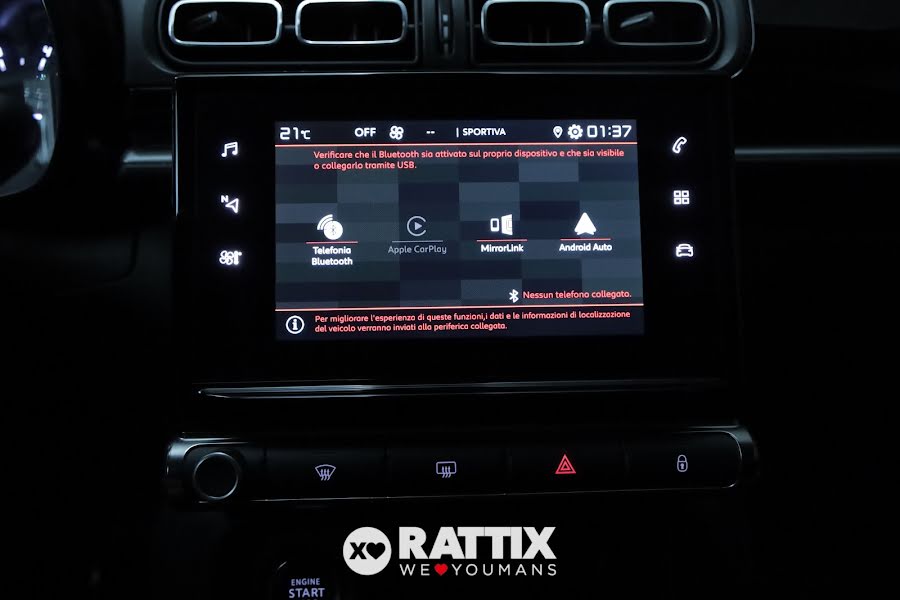 Citroen C3 1.2 Puretech 110CV Max EAT6 GRIGIO PLATINIUM  Aziendale foto 22