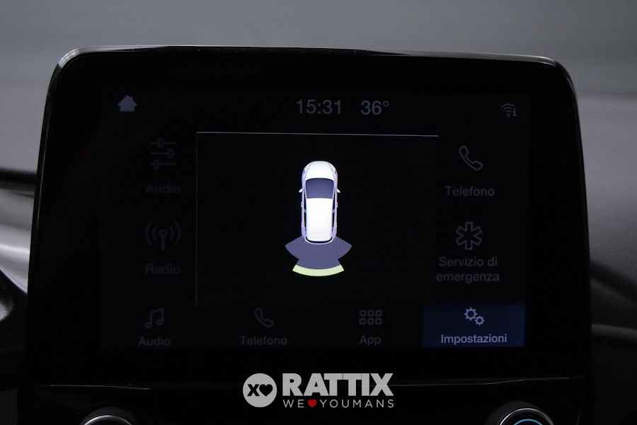 Ford Fiesta 1.0 Ecoboost Hybrid 125CV Titanium  Magnetic Grey  Aziendale foto 19
