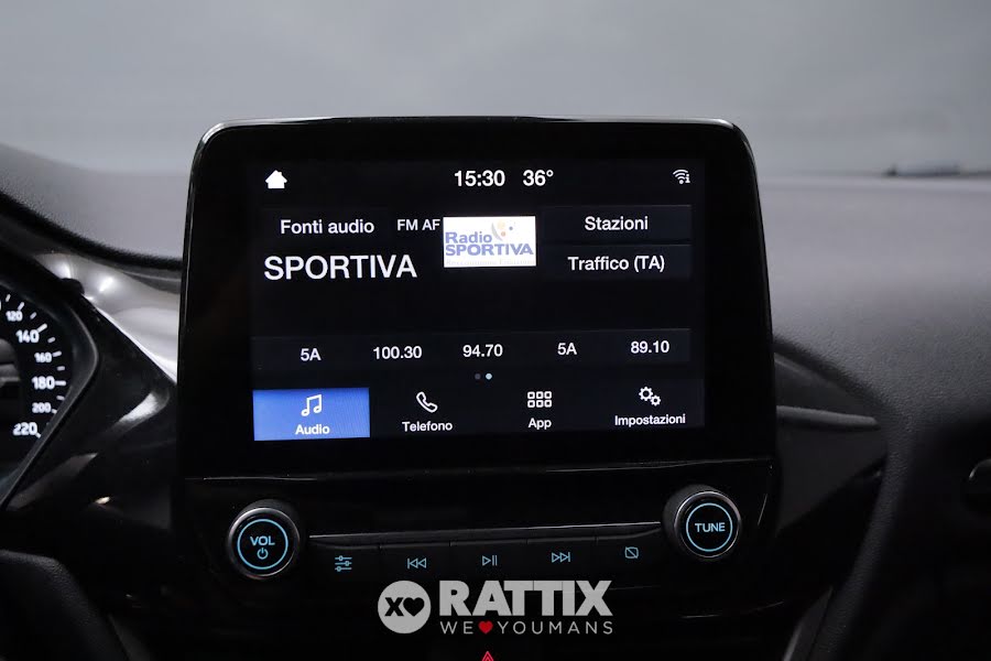 Ford Fiesta 1.0 Ecoboost Hybrid 125CV Titanium  Magnetic Grey  Aziendale foto 20