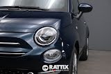 Miniatura Fiat 500 1.0 Hybrid 70CV Dolcevita + tetto panoramico blu dipinto di blu  Aziendale foto 31