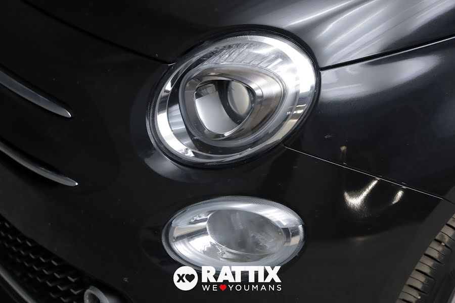 Fiat 500 1.0 Hybrid 70CV Dolcevita + tetto panoramico NERO  Aziendale foto 4