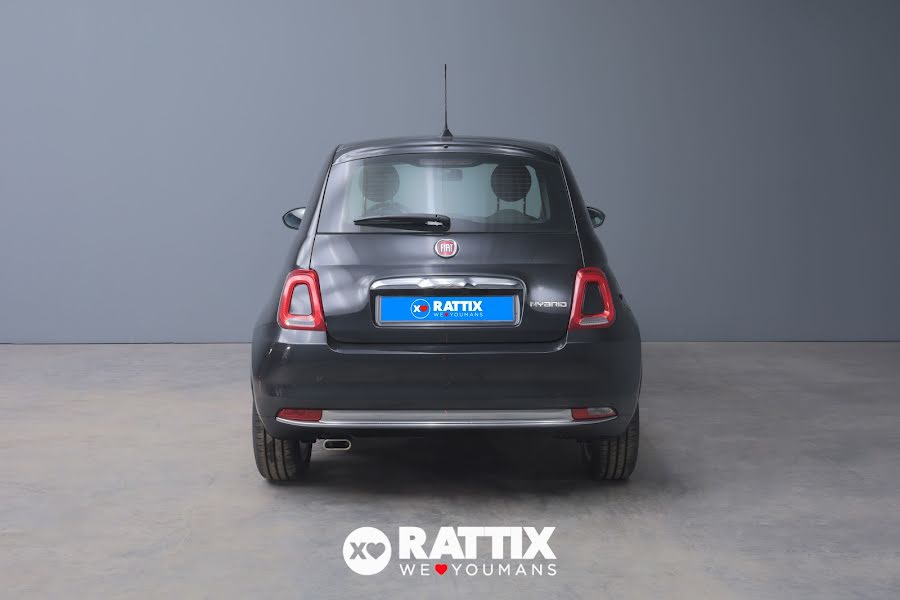 Fiat 500 1.0 Hybrid 70CV Dolcevita + tetto panoramico NERO  Aziendale foto 6