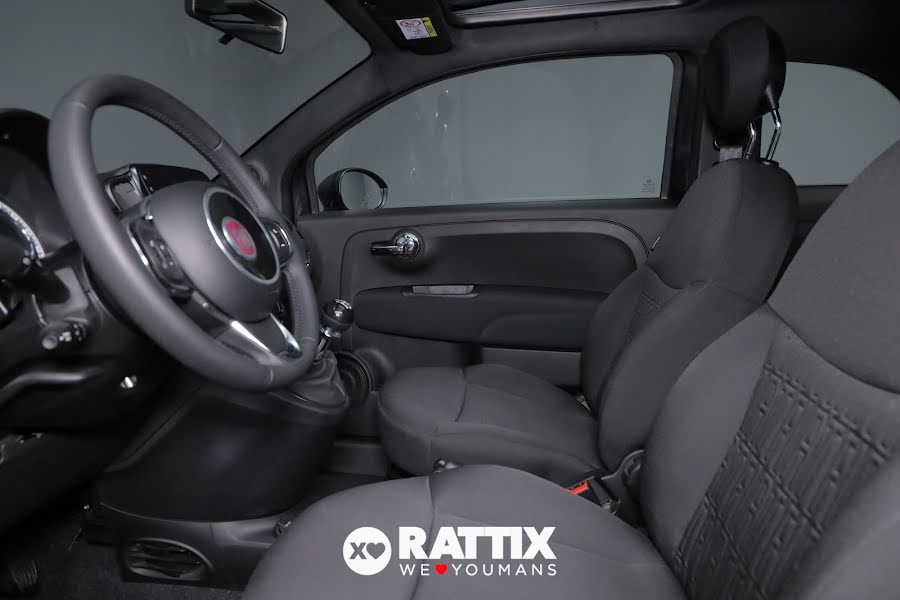 Fiat 500 1.0 Hybrid 70CV Dolcevita + tetto panoramico NERO  Aziendale foto 8