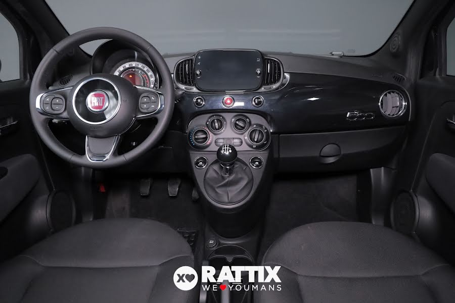 Fiat 500 1.0 Hybrid 70CV Dolcevita + tetto panoramico NERO  Aziendale foto 9