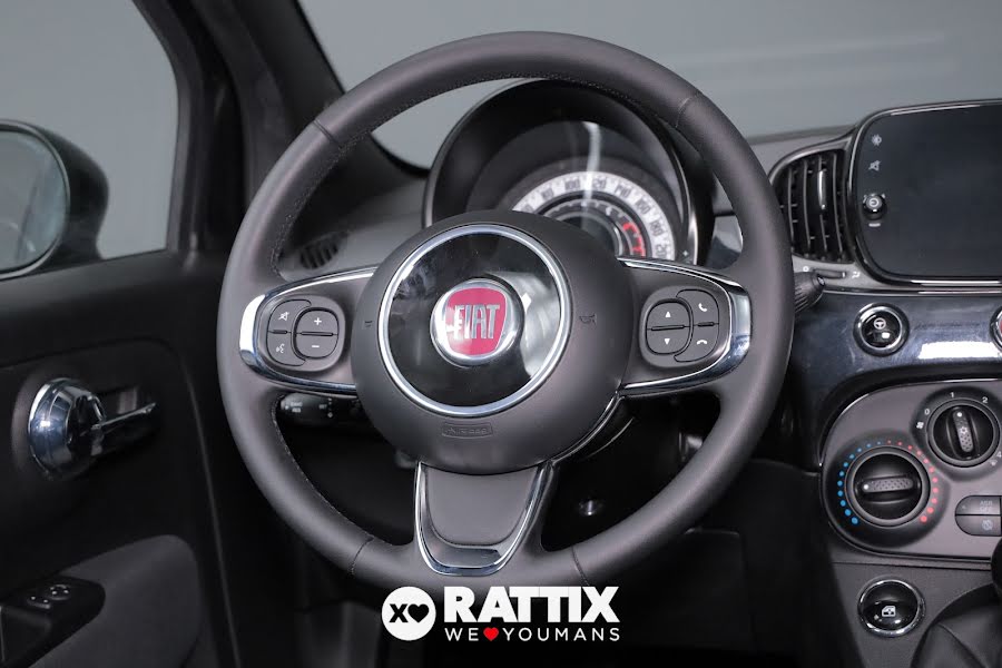 Fiat 500 1.0 Hybrid 70CV Dolcevita + tetto panoramico NERO  Aziendale foto 10