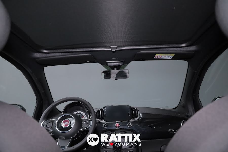 Fiat 500 1.0 Hybrid 70CV Dolcevita + tetto panoramico NERO  Aziendale foto 31