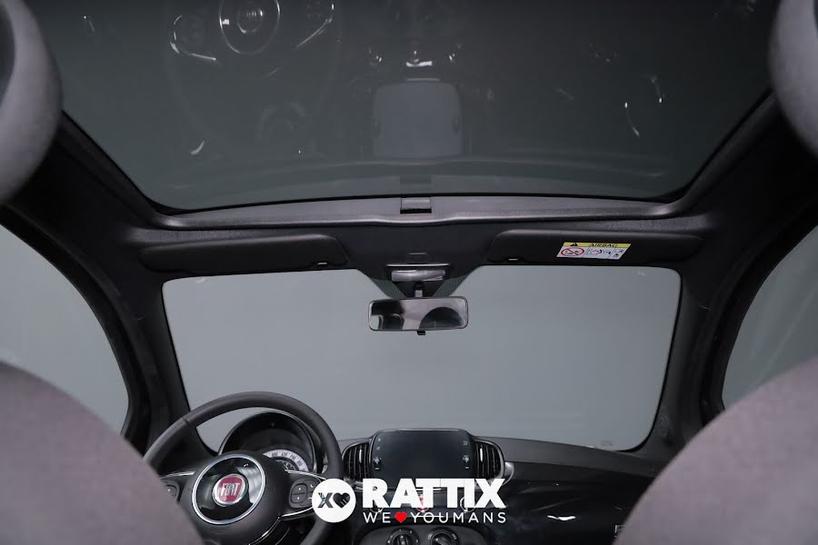 Fiat 500 1.0 Hybrid 70CV Dolcevita + tetto panoramico NERO  Aziendale foto 32