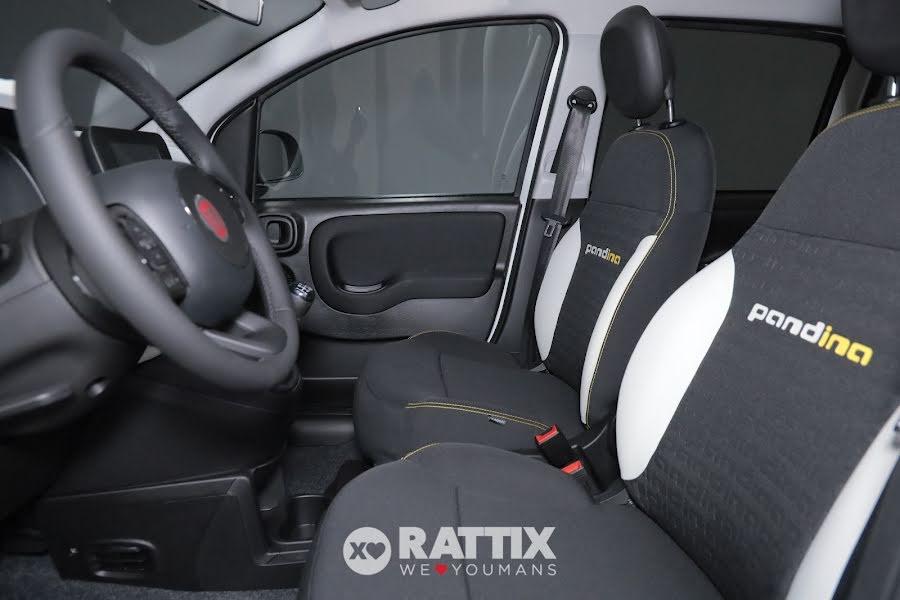 Fiat Panda Pandina 1.0 Firefly Hybrid 70CV Bianco Gelato  Aziendale foto 8