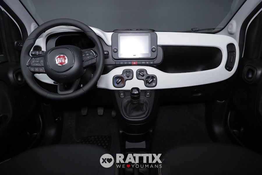 Fiat Panda Pandina 1.0 Firefly Hybrid 70CV Bianco Gelato  Aziendale foto 9