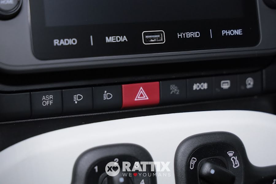 Fiat Panda Pandina 1.0 Firefly Hybrid 70CV Bianco Gelato  Aziendale foto 27