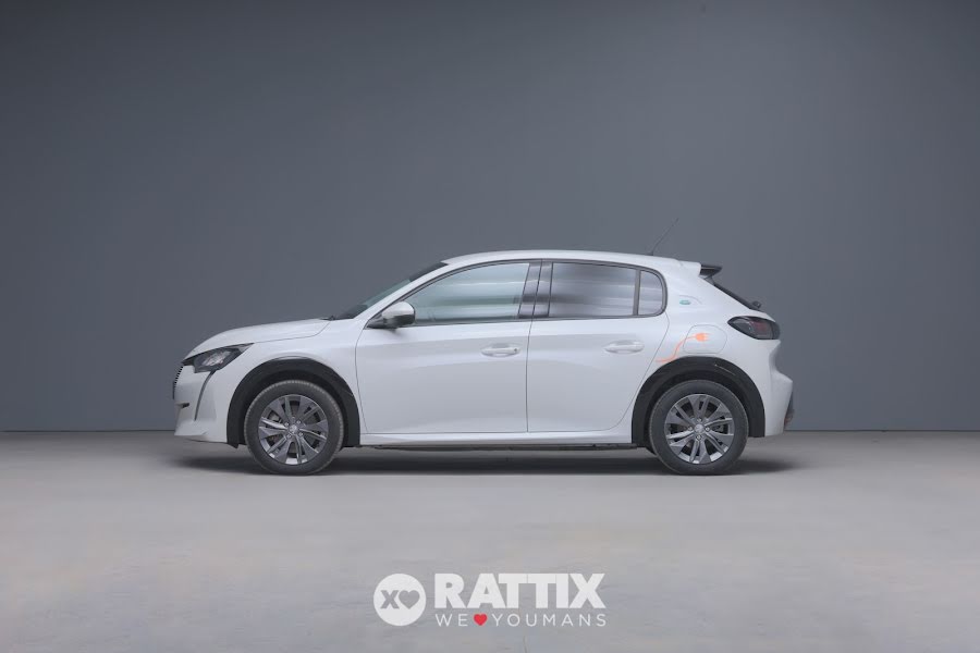 Peugeot e-208 motore elettrico 100kW Allure Pack  Bianco madreperla  Aziendale foto 2