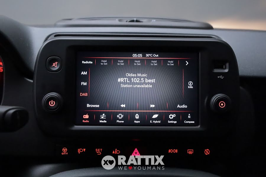 Fiat Panda 1.0 Firefly Hybrid 70CV Cross 5p.ti Rosso Passione  Aziendale foto 16