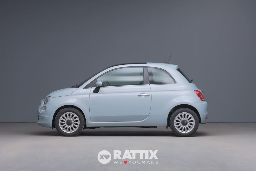 Fiat 500 1.0 Hybrid 70CV Dolcevita + tetto panoramico Verde Rugiada   Aziendale foto 2