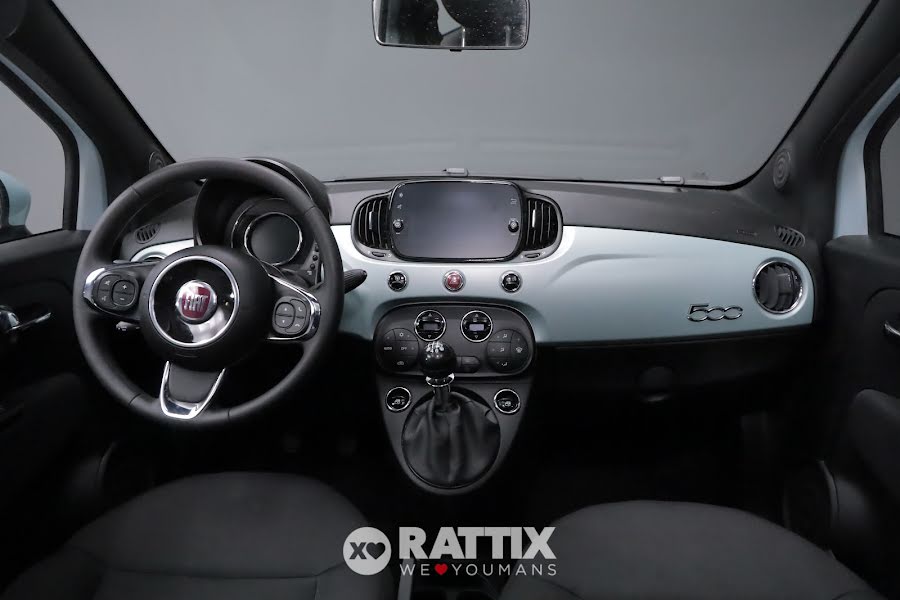 Fiat 500 1.0 Hybrid 70CV Dolcevita + tetto panoramico Verde Rugiada   Aziendale foto 9
