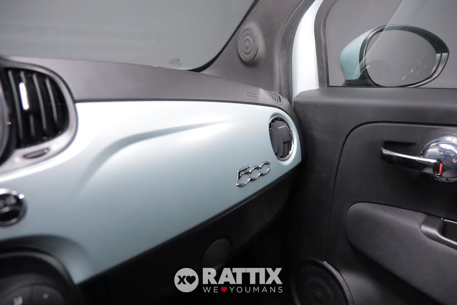 Fiat 500 1.0 Hybrid 70CV Dolcevita + tetto panoramico Verde Rugiada   Aziendale foto 22