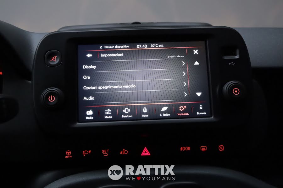 Fiat Panda 1.0 Firefly Hybrid 70CV Cross 5p.ti Bianco  Aziendale foto 18