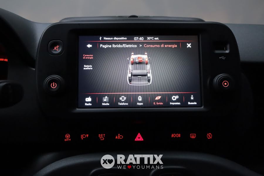 Fiat Panda 1.0 Firefly Hybrid 70CV Cross 5p.ti Bianco  Aziendale foto 19