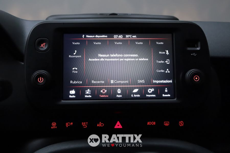 Fiat Panda 1.0 Firefly Hybrid 70CV Cross 5p.ti Bianco  Aziendale foto 21