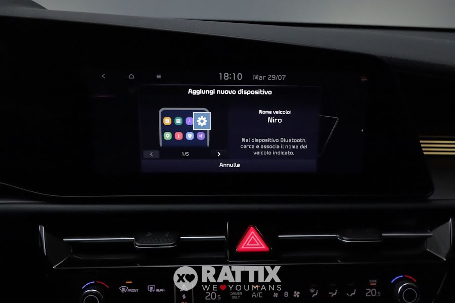 Kia Niro 1.6 GDI HEV 129CV Style DCT6 STEEL GREY  Km 0 foto 25
