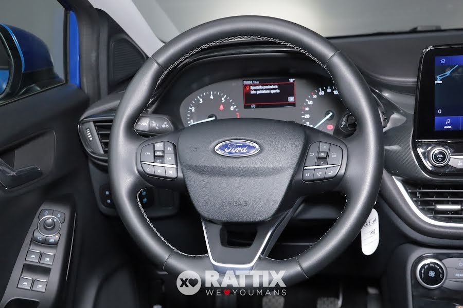 Ford Puma 1.0 Ecoboost Hybrid 125CV Titanium  Blu  Aziendale foto 10